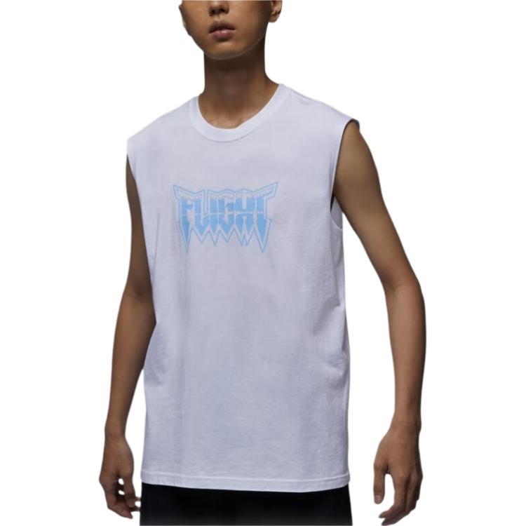Air Jordan Sport Dri-FIT Tank Asia Sizing White Men s FN6022-100 L