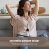 Hanging Micro-current Neck Massager Mini Pulse Cervical Spine Shoulder Massager Hot Compress Cervical Neck Relaxation Massager