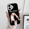 Avril Lavigne Jelly Double layer White Mobile Phone Case for iPhone 17 16 15 14 13 12 11 Air Pro Max Plus Protective