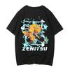 Japan Anime Demon Slayer Graphic Print T-shirt Men Women Loose Casual Oversized Cotton Comfortable Soft Top Streetwear Harajuku Fashion Summer New Tee