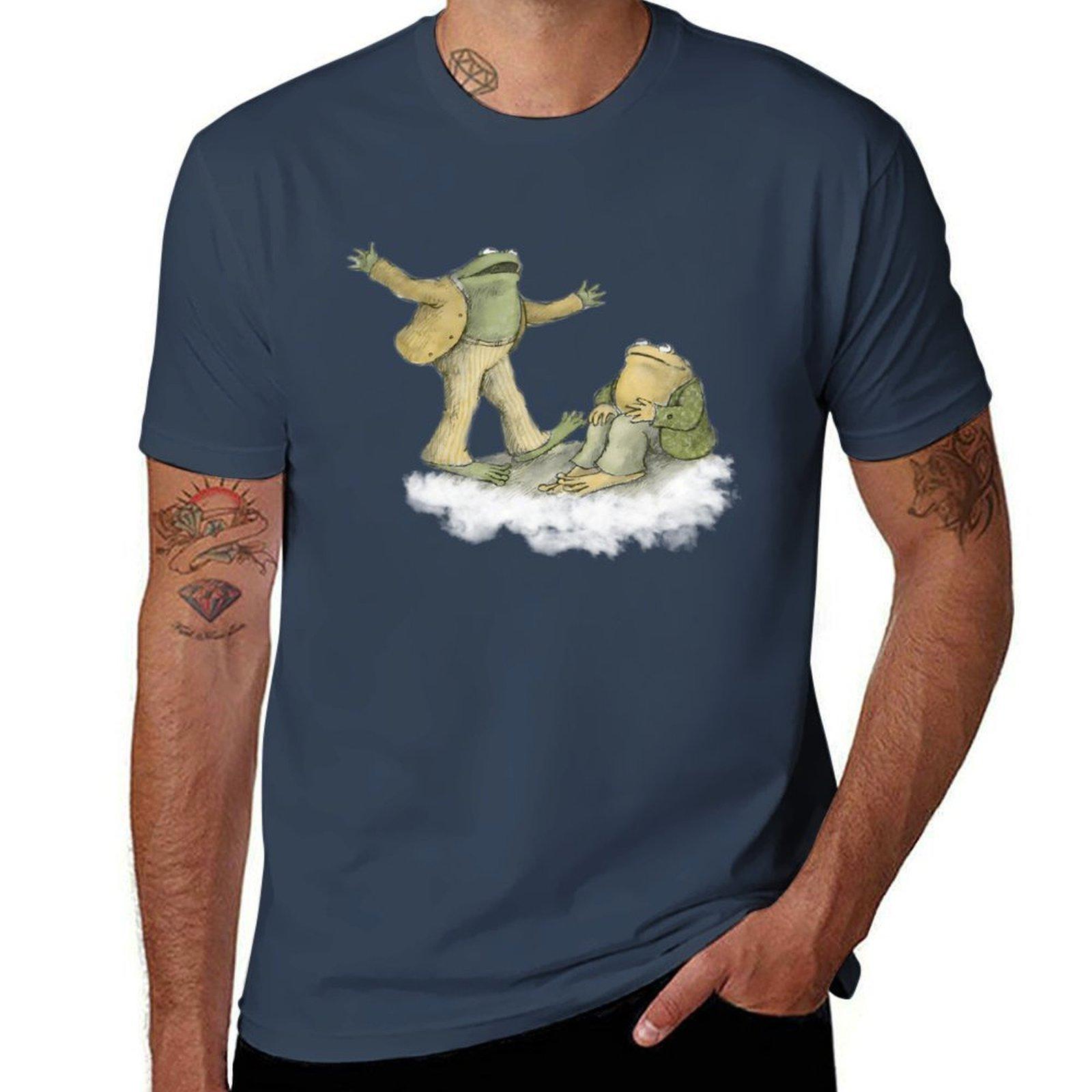 Frog And Toad Tshirt Casual Streetwear Short Sleeve Tee S