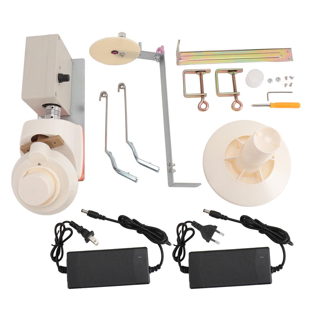 Elektrický navíječ příze Rychlé navíjení Nastavitelná rychlost Nízká hlučnost Přenosný kuličkový navíječ příze pro vlákno Woo