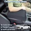 PIMCAR Center Console Cover For Ford 2015- F150, 2017- F250 F350 F450, 2018-2024 Expedition Interior Accessories Soft Cozy Neoprene Armrest Cover