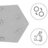 Climbing Wall Cube 1 Grey - Grasps Grey