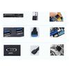 Multi-Port PC Front Panel Internal USB3.0 eSATA Type-C TF SD Card Reader Hub