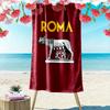 The Wolves Logo Print Beach Towel, Large Soft Quick Dry Towel for Beach Camping Swimming