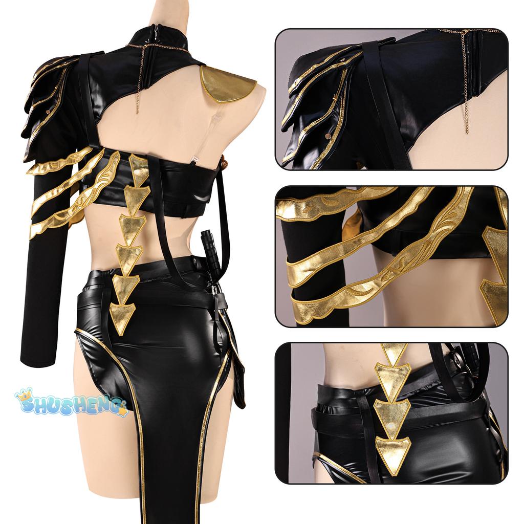 Game Path To Nowhere Sinex Cosplay Costume Uniform Halloween Carnival Party Christmas Play Role Clothes Clothing