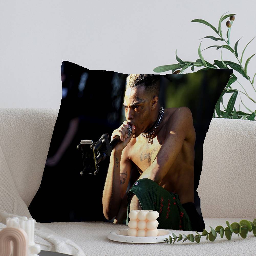 X-XXXTentacions 17 Rapper Pillowcase toon Gift Cushion Cover Bedroom Home Sofa Chair Seat Decor pillow case
