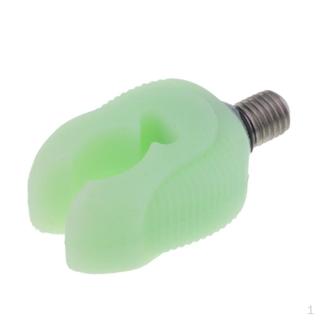 Silicone Butt Grips Rod Rest Luminous the Dark Carp Night Fishing