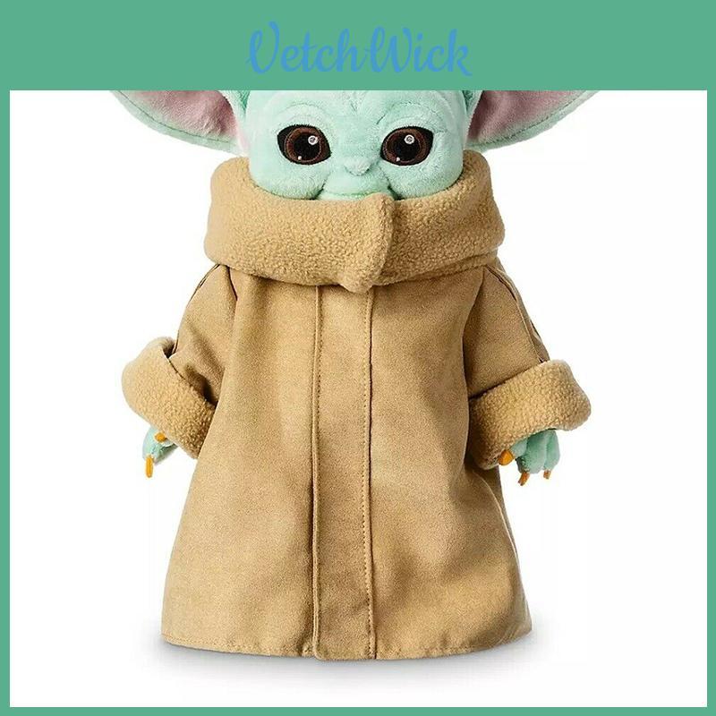 Adorable 30cm Baby Yoda Plush Toy With Removable Clothes Perfect For Kids And Fans