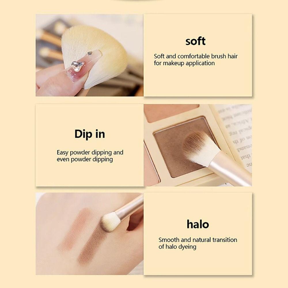Loose Powder Brush Mini Makeup Brushes Set Morandi Color Cosmetic Brush  Cosmetic Tool