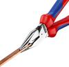 KNIPEX Needle Nose Comfort Grip 185mm Pliers, Handle, Length, 0822-185SB