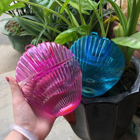 Self Watering Bulbs for Indoor Outdoor Plants Shell Shaped Automatic Plant Waterer Spikes with Slow Release System for Home Garden Plant Decor