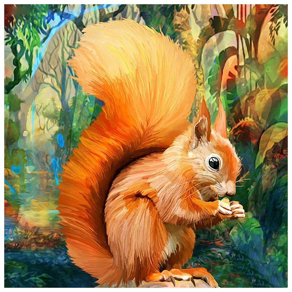 5D-Diamantmalerei zum Selbermachen, voller Bohrer, Tier, Wolf, Elefant, Diamant-Stickerei, Mosaik-Kunst, Bild, Koala, Kreuzstich, Heimdekoration