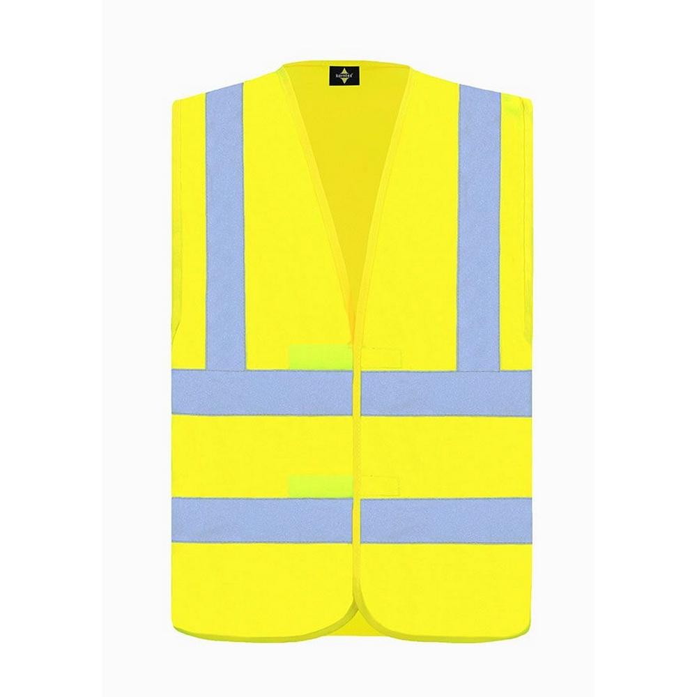 Korntex Unisex Adult Hannover 4 Band Reflective Tape Hi-Vis Vest
