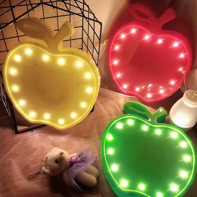 Lampada LED a Forma di Mela Lampada da Tavolo Decorativa Popolare su Instagram Natale e Vigilia di Natale Lampada Notturna Decorativa