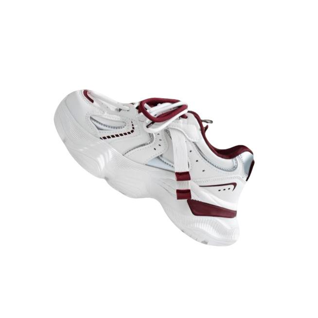 Showing Feet Little Dad Shoes Spring New Platform-soled Sports Shoes Mesh Breathable Casual Running Shoes