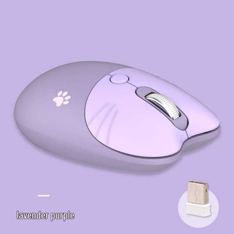 M3 Wireless Silent Mouse - Portable, Cute, and Stylish for Girls' Laptops and Office Use