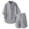 Suit Casual Sports Men's Short-sleeved Shorts Men's Outfit Complete Set