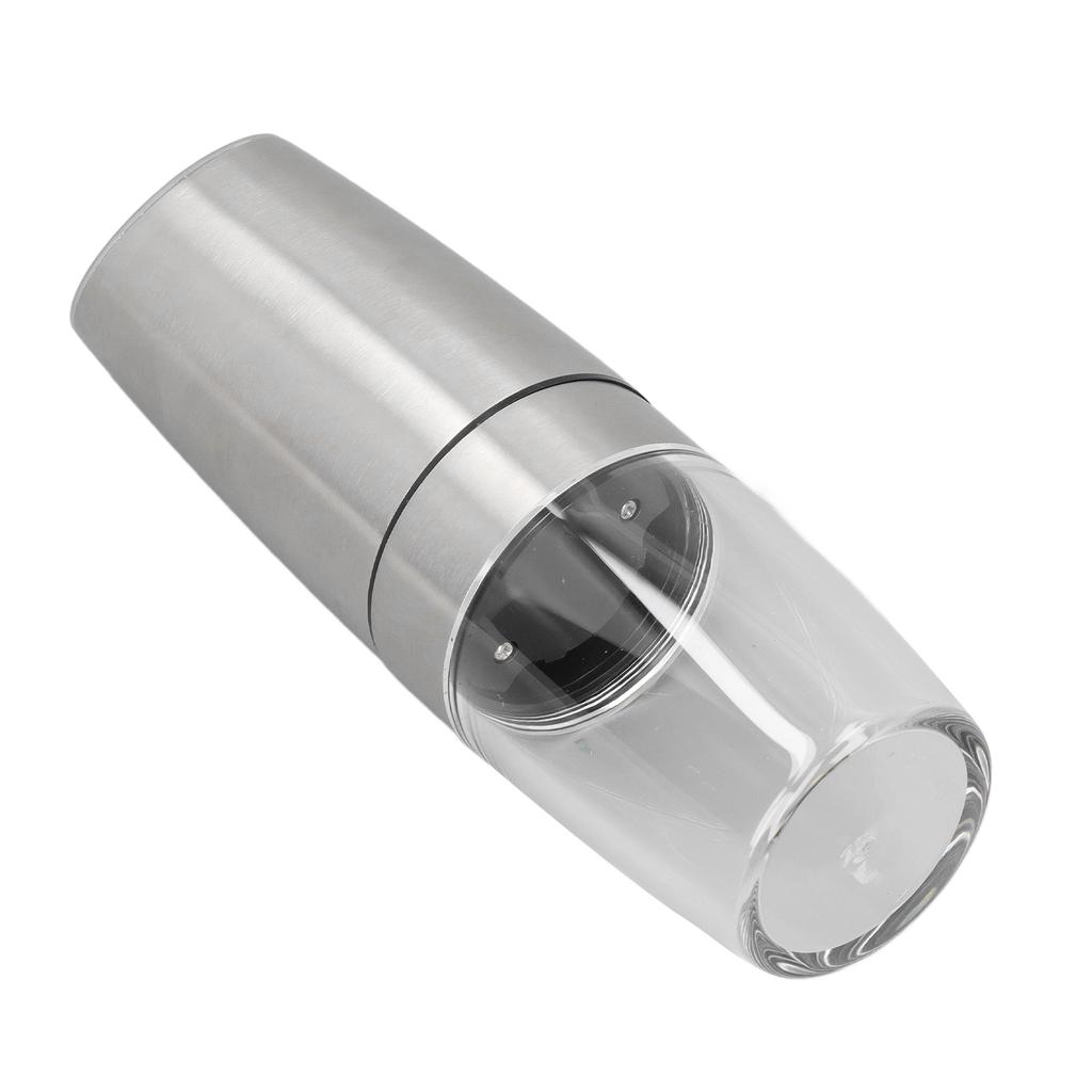 Salt and Pepper Grinder Electric Stainless Steel Gravity Sensor Adjustable Automatic Pepper Grinder for Pepper Vanilla