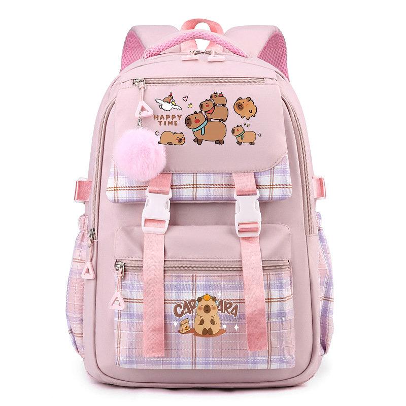 Kawaii Kapibaras Mugursoma meitenēm, zēniem, sievietēm