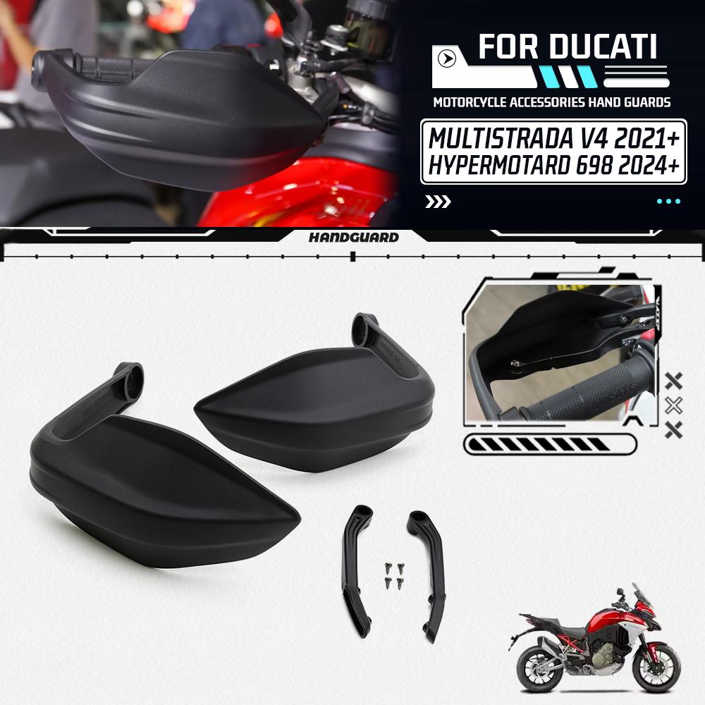 For DUCATI Multistrada V4 V4S 2025-2025 Hypermotard 698 Hand Guard Motorcycle Handguards Handlebar Guards 2025 2025 2025