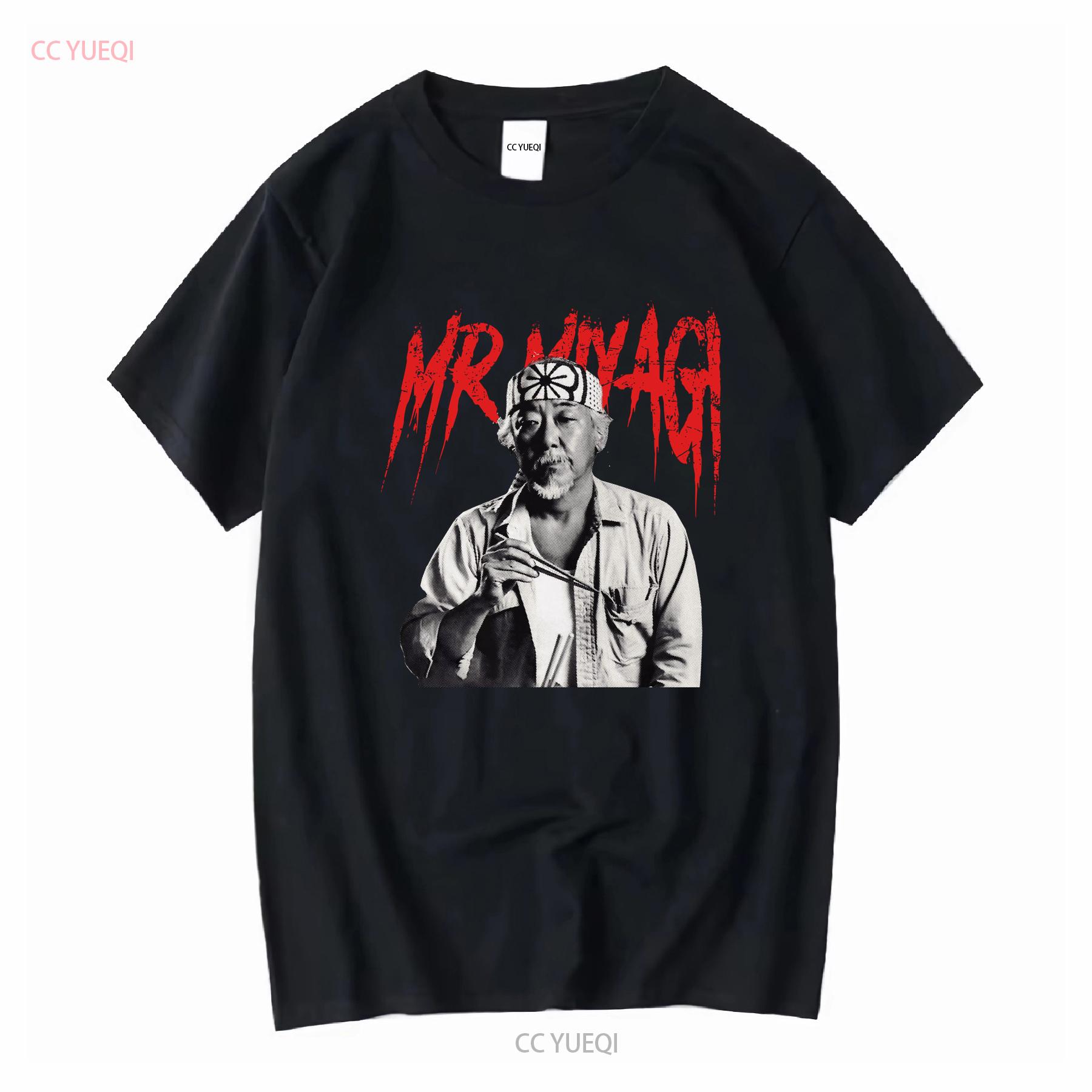 

Mr Miyagi Classic tee vintage Washed homme designer clothes Stylish streetwear Unisex graphic Top For Everyday Wear Casual 4XL