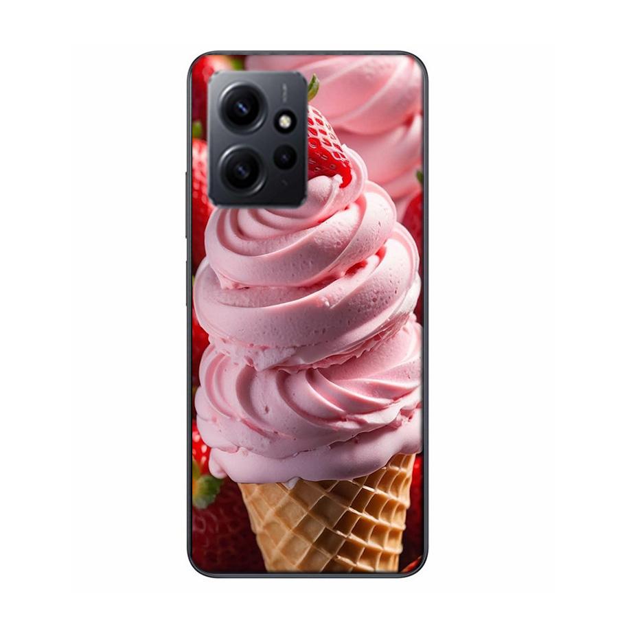 Colorful Ice Cream and Popsicles Phone Case For Redmi 12 13C 12C 15C 9 10 10C Note 13 Pro Plus 14 15 Pro 9T 9C 9A TPU Soft Cover