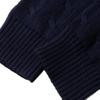 Polo Ralph Lauren Logo Solid Color Cable Knit Sweater Men sweater Navy-Blue MNPOSWE16810181-B82