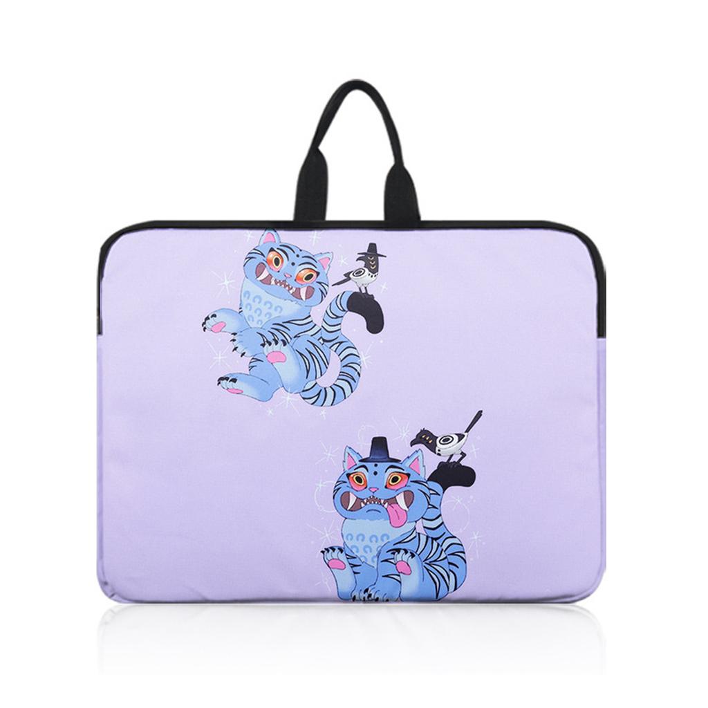 Cute Cartoon Peripheral Laptop Bag, Dirt Resistant