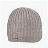 Acne Studio C40387 Greige Melange  Drn  Face Logo Patch Beanie