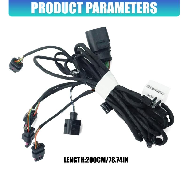 Parking Sensors Wiring Harness 8U0971085C for 8U 2016-2017 Front Bumper Parking Sensor Harness Automotive Accessories