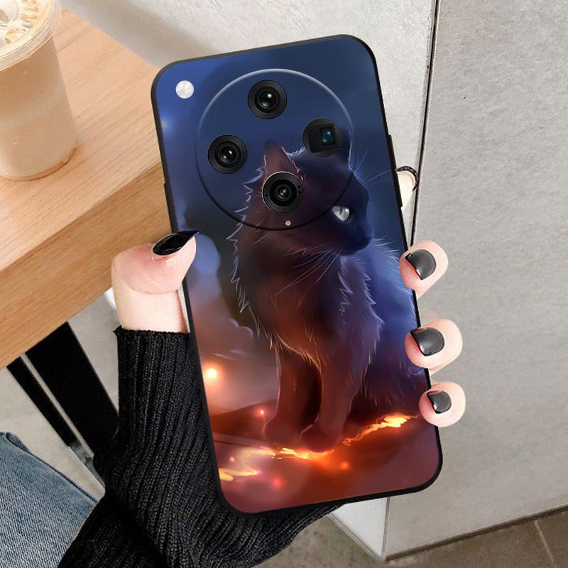 For OPPO Find X8 Pro Case Shockproof Protective Shell Coque For OPPO Find X8 Pro 5G Phone Case Soft TPU Silicone Back Cover