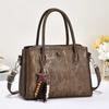 Damen PU-Leder Top-Handle Satchel Schulter-Tote-Taschen Lässige Geldbörsen und Handtaschen Einkaufs-Schultertaschen Messenger-Tote-Tasche Crossbody-Tasche für Damen