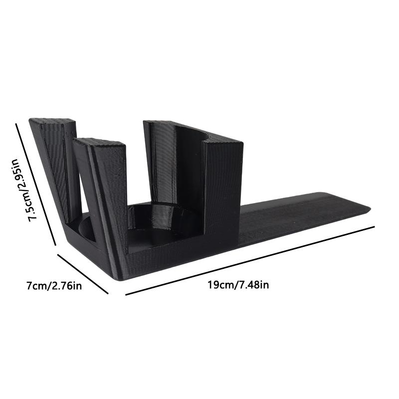 For Skoda Elroq Enyaq Center Console Cup Holder Durable Black Coffee Cup Bottle Mobile Storage Holder Organizer Accessories