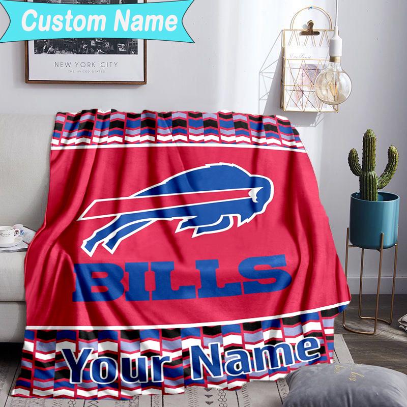 Custom Name Blanket Buffalo basketball Logo Blanket Bedding Blanket for Travel, Camping, Living Rooms, Offices, Sofas, Fan Christmas gift