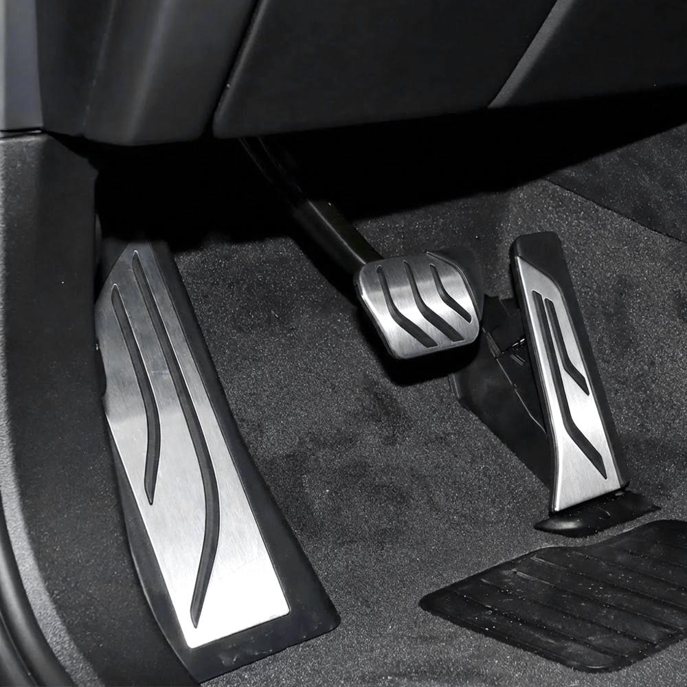 Car Pedal Cover for BMW X5 G05 X5M X7 G07 2019 -2023 2024 2025 LHD Accelerator Gas Brake Pedals Stainless Steel Pad Accessories