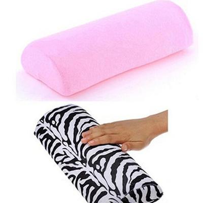 Professional Half Hand Cushion Rest Pillow Long Nail Art Design Manicure Soft Column