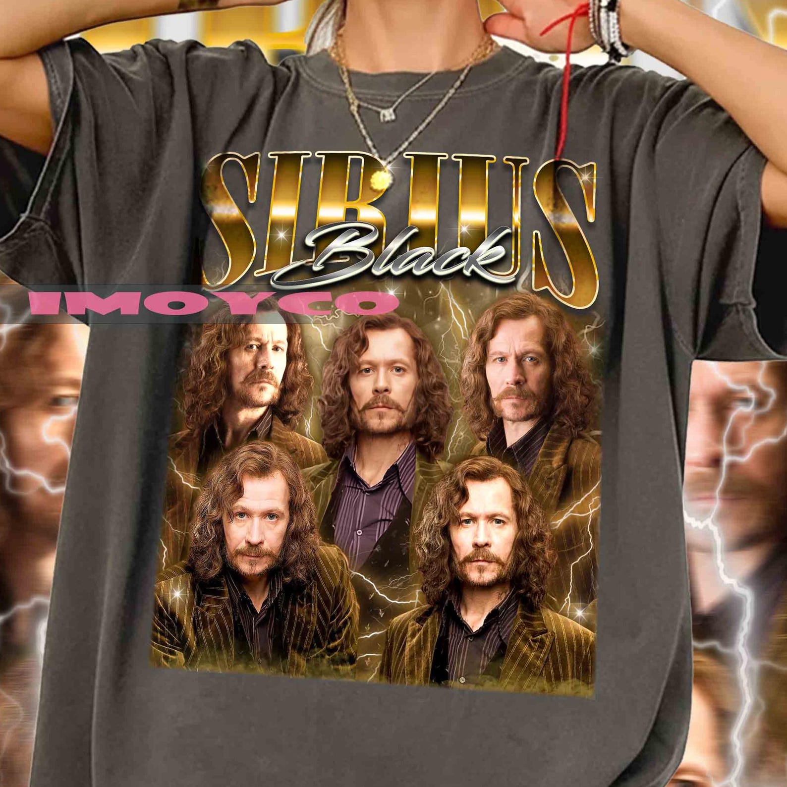 Gary Oldman Sirius Black T-Shirt, Comfort Colors Graphic Tee S