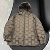 Womens Oversized Hooded Down Jacket Winter Warm Coat Thick Loose Fit Street Style Duck Fill 50% Loft
