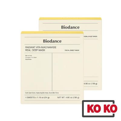 [NEW]Radiant Vita Niacinamide Real Deep Mask 34g / Facial Sheet Mask