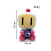 Bomberman Plush Toy Anime Figure Soft Stuffed Doll Collectible Gift for Kids