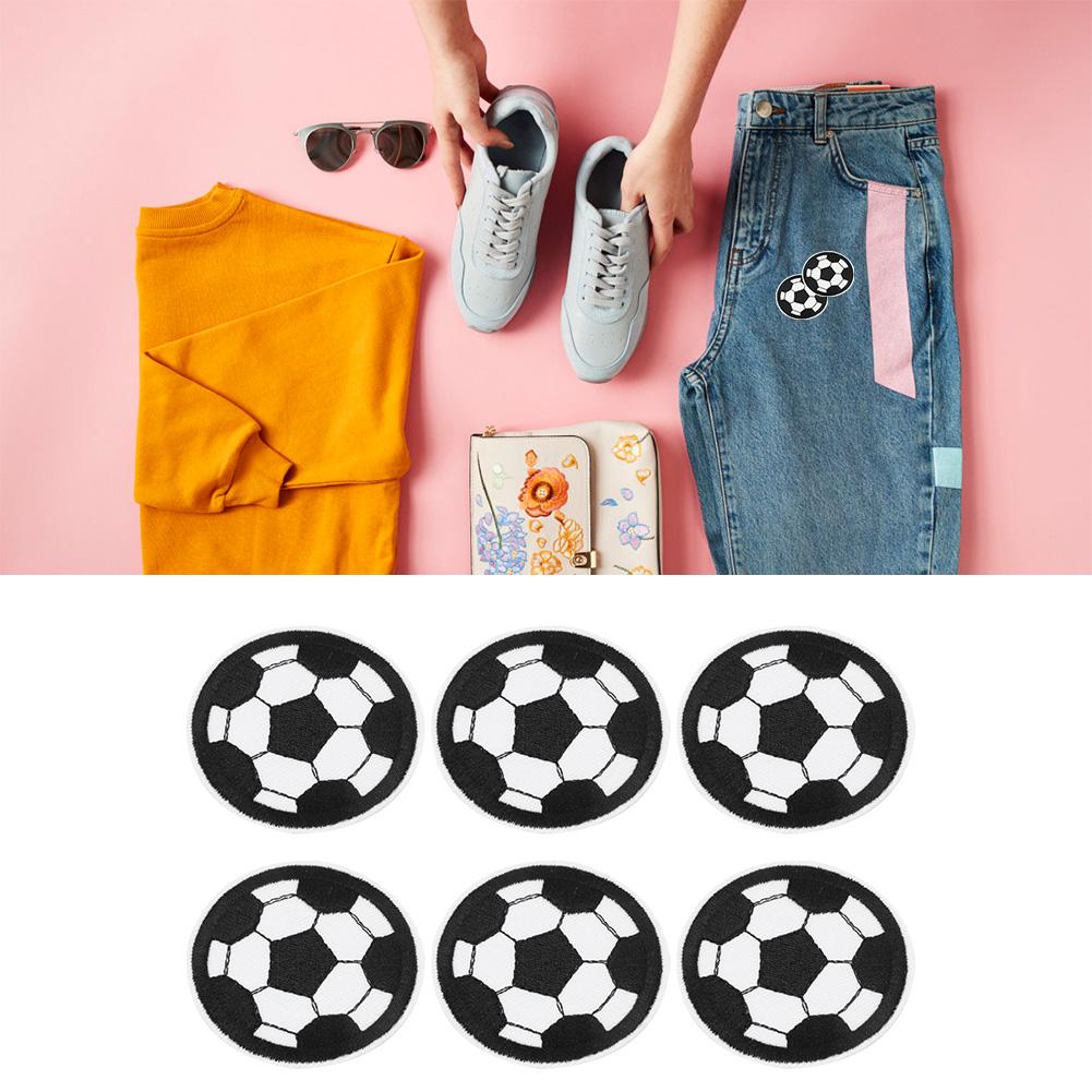 Football Embroid ed Patch   Decoration Clothing Iron Sew Stick  Applique Craft Accessories