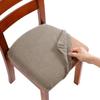 Polar Fleece Chair Covers Stretch Anti-dirty Seat Cover Removable Dining Room Upholstered Chairs Slipcovers Furniture Protector