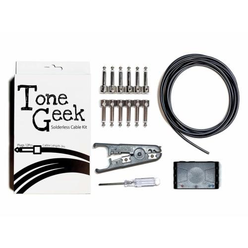 ToneGeek Solderless Cable Kit with 12 Plugs (Compatible with Both LS and LS), 3m Cable (Canare GS4), and Cable Tester