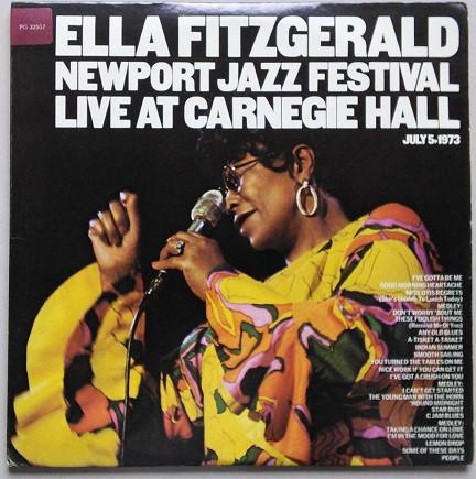 

LP Record ELLA FITZGERALD - Newport Jazz Festival Live At Carne KG32557 COLUMBIA 1973 US Jazz Used
