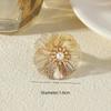European & American Fashion Star Flower Punk Ring - High-End, Simple Niche Jewelry