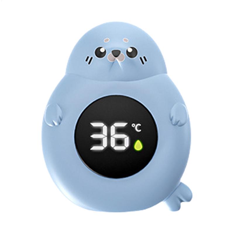 Tub Temperature Gauge Waterproof Digital Water Temperature Gauge Cute Animal Design Upgraded Sensor Led Display Bathtub Pool