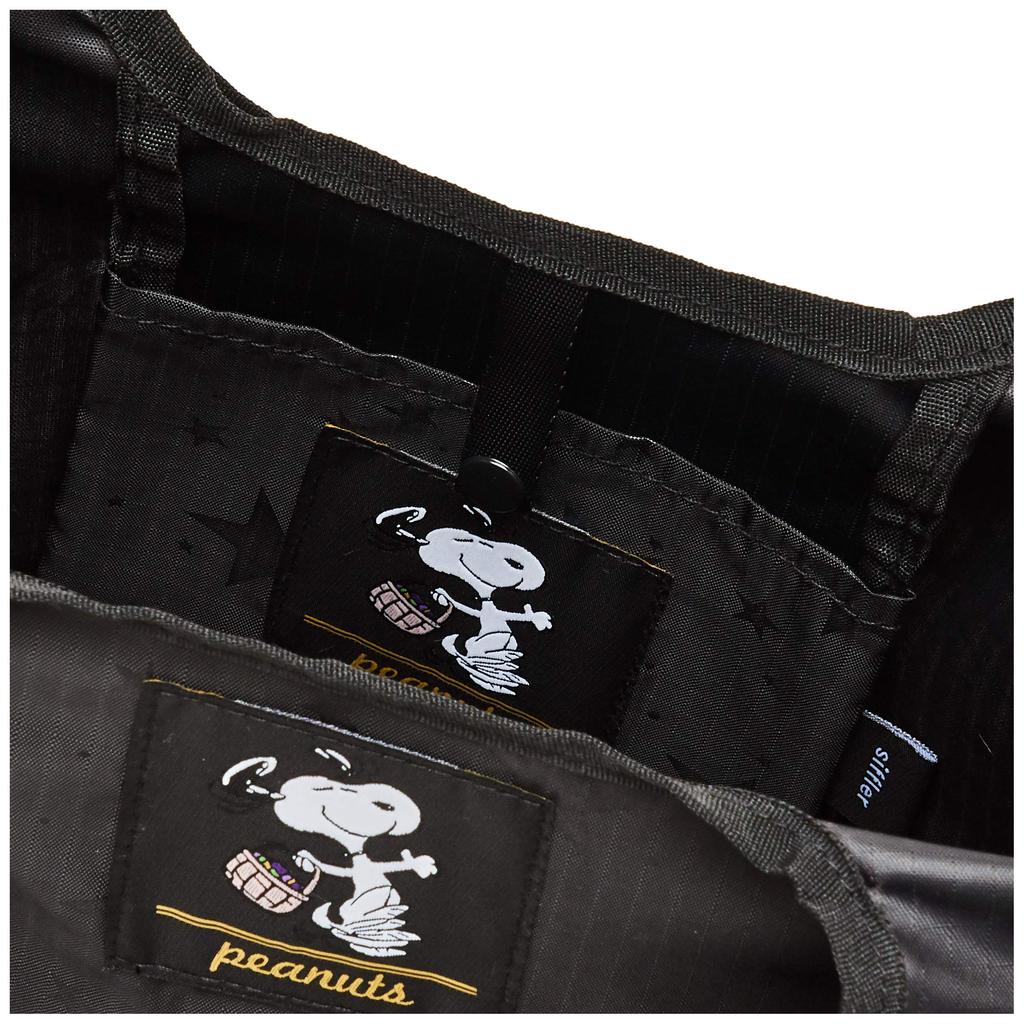 Character Folding Eco Bag ECO0119 PN27 Star Black [Siffle]