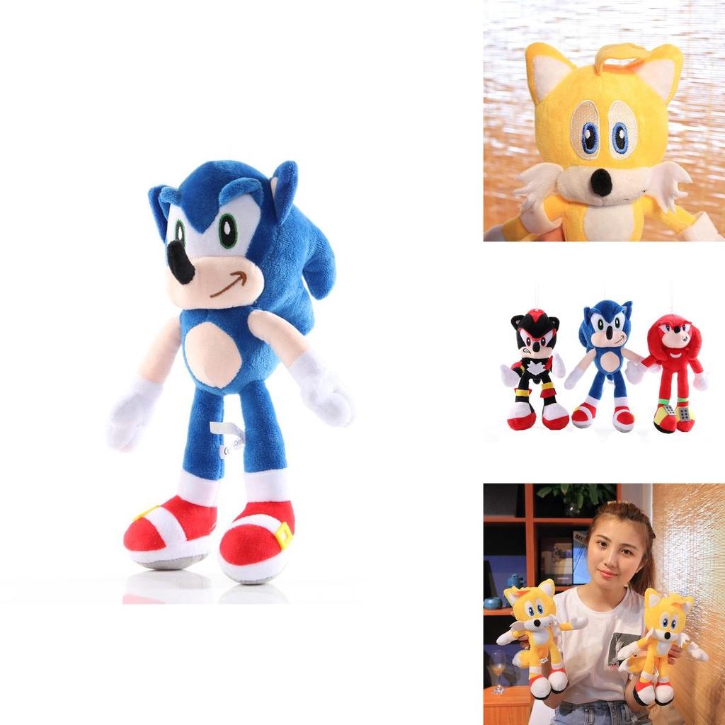 Adorable 28cm Sonic The Hedgehog Shadow Amy Rose Knuckle Tail Plush Toy For All Ages